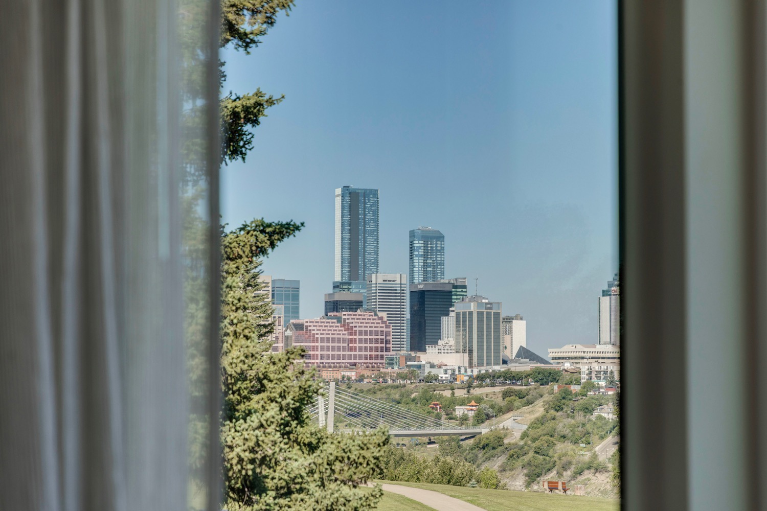 View from the Aspen in Strathearn with homes for sale by Holland and Associates Real Estate in Edmonton.